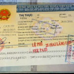 Vietnam visa stamping fee 2018