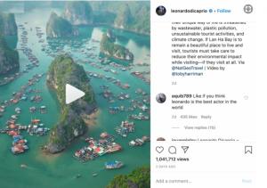 Lan Ha Bay – recommended by Leonardo Dicaprio on Instagram 2020